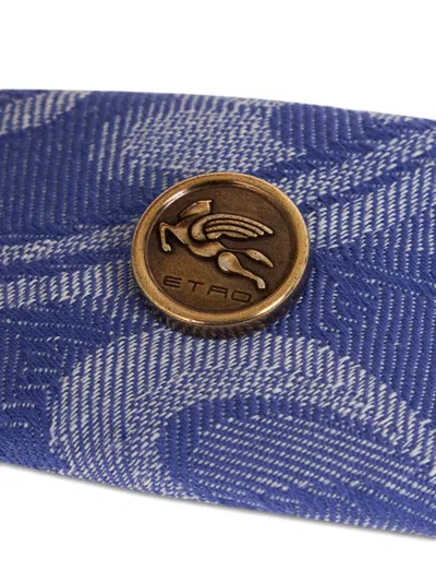 Etro Hair Accessory In Burgundy