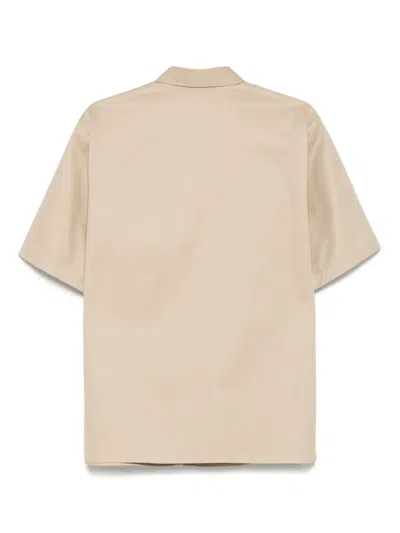 Darkpark Poplin Shirt In Neutral