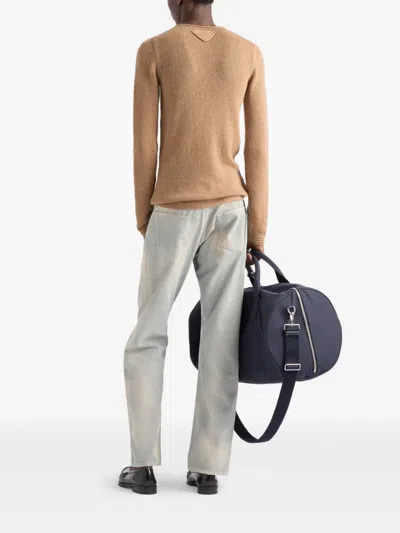 Prada Corduroy Jeans In Gray