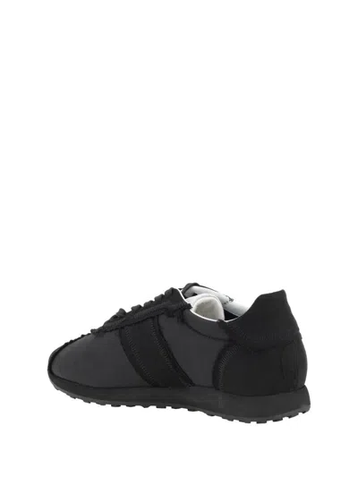 The Row Velvet Adjustable Sneakers Suede Finish
