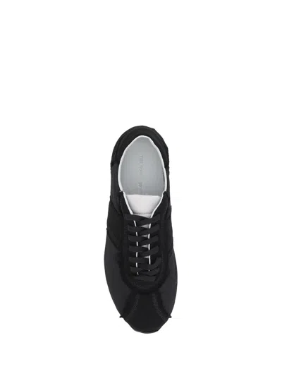 The Row Velvet Adjustable Sneakers Suede Finish