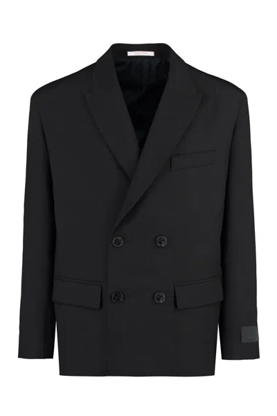 Valentino Garavani Double-breasted Wool Blazer