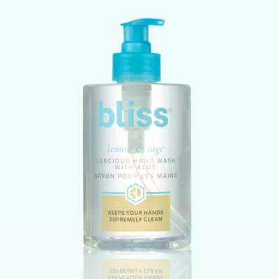 Bliss World Store Lemon & Sage Luscious Hand Wash With Aloe