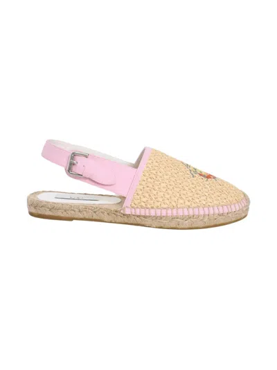 Stella Mccartney Kids Graphic Printed Espadrilles In Multi