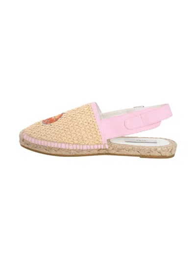 Stella Mccartney Kids Graphic Printed Espadrilles In Multi