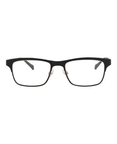 Pre-owned Maui Jim Men's  Squareframe Nylon Optical Frames In Black Black Transparent (mjo2601/2m)