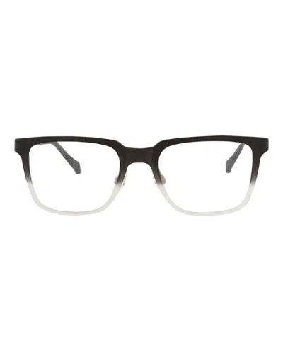 Pre-owned Maui Jim Men's  Squareframe Nylon Optical Frames In Black Black Transparent (mjo2604/94m)