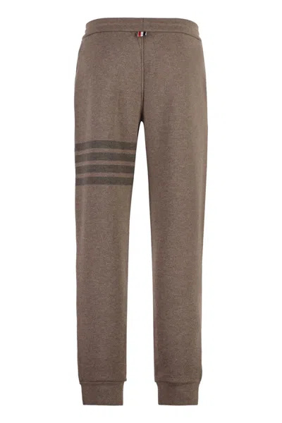 Thom Browne Wool Loopback 4-bar Sweatpants