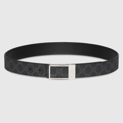 Gucci Reversible Belt With Rectangular Buckle
