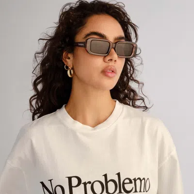 Le Specs Blackpool In Brown