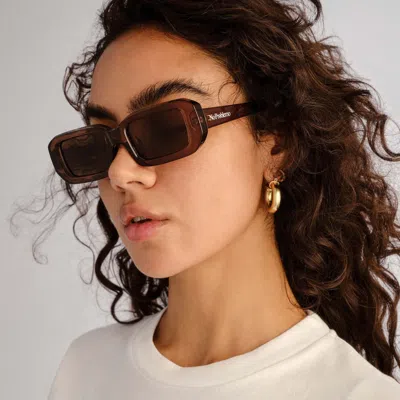 Le Specs Blackpool In Brown