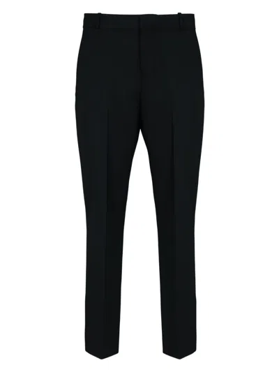 Balmain Navy Blue Twill Pant