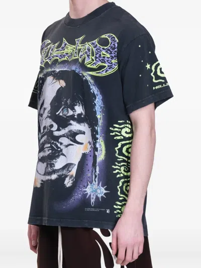 Hellstar Black Print T-shirt