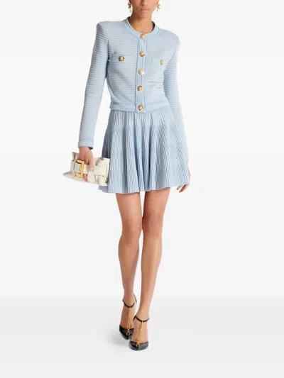 Balmain Knit Miniskirt