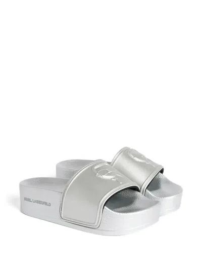 Karl Lagerfeld Kondo 2.0 Slides In White
