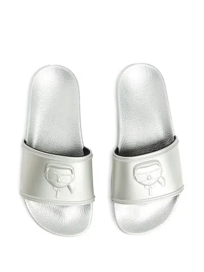 Karl Lagerfeld Kondo 2.0 Slides In White