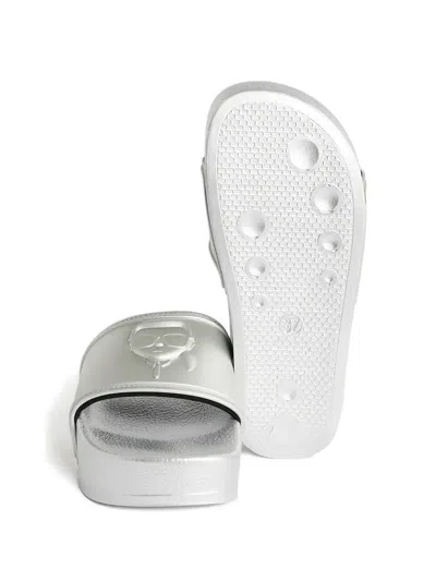 Karl Lagerfeld Kondo 2.0 Slides In White