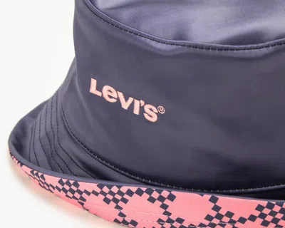 Levi's Reversible Bucket Hat In Purple