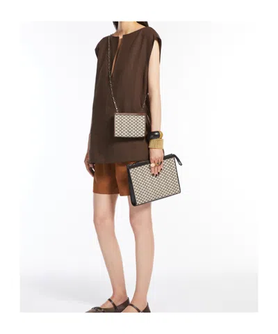 Max Mara Cotton Jacquard Extra Small Pouch