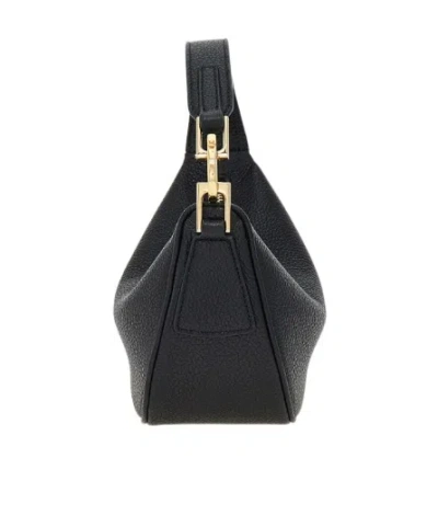 Ferragamo North-south Mini Hobo Bag In Black