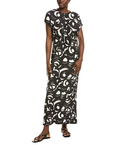 Alpha Studio Lungo Maxi Dress In Black