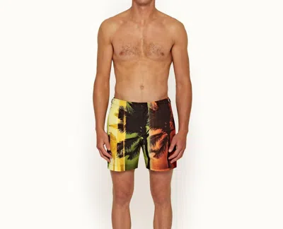 Orlebar Brown Bulldog Photographic Shorts In Holding Sway