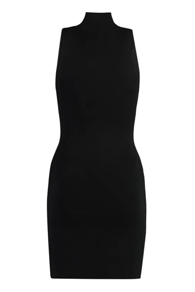 Diesel M-onervax Knitted Turtleneck Dress