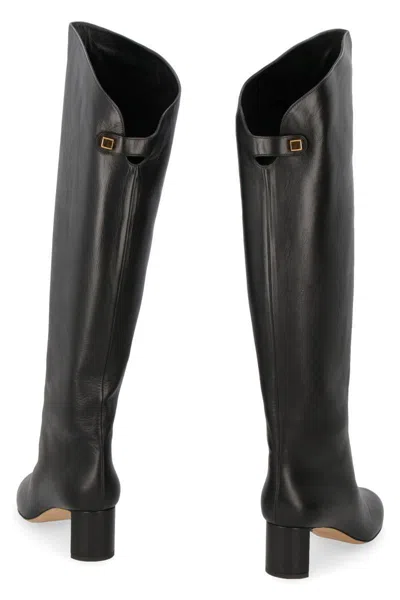 MAISON SKORPIOS MAISON SKORPIOS ADRY LEATHER BOOTS 