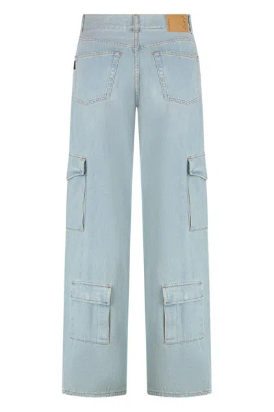 Haikure Cargo Pockets Wide Leg Trousers