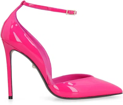 Alevì Milano Camilla Patent Leather Pointy-toe Pumps In Multi