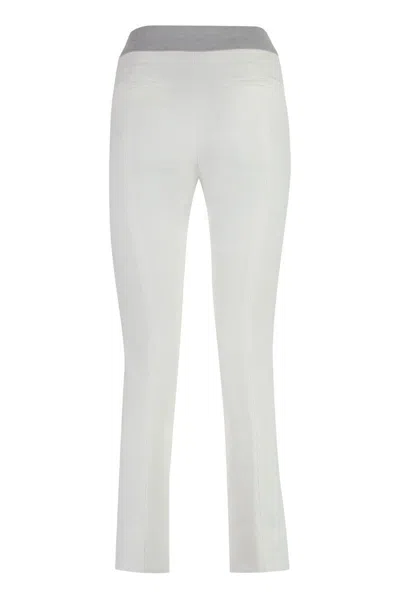 Peserico Tailored Trousers In White