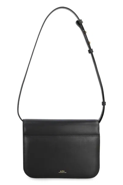 Apc A.p.c. Grace Logo Printed Small Shoulder Bag