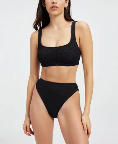 Good American Women's Always Fits Bralette Bikini Top In Black