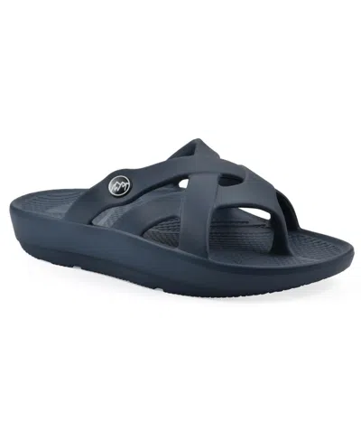 White Mountain Rip Sandal In Multi