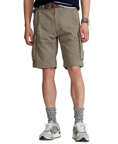 Polo Ralph Lauren Men's Shorts, 10.5" Classic Gellar Cargos In Green