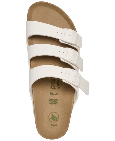 Birkenstock Arizona Pap Flex Platform Birko-flor White