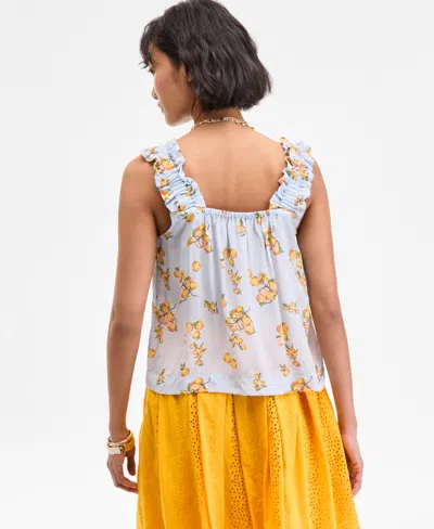 On 34th Women's Ruffle-strap Tank, Exclusively At Macy's In Multi