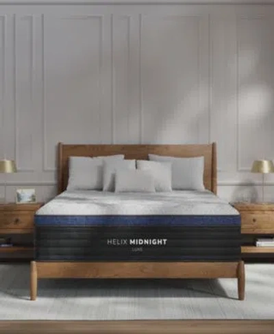 Brooklyn Bedding Helix Midnight Luxe 13.5 Medium Firm Euro Pillow Top Mattress In A Box Collection