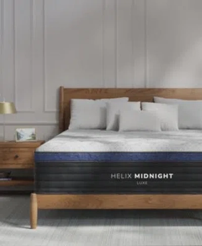 Brooklyn Bedding Helix Midnight Luxe 13.5 Medium Firm Euro Pillow Top Mattress In A Box Collection