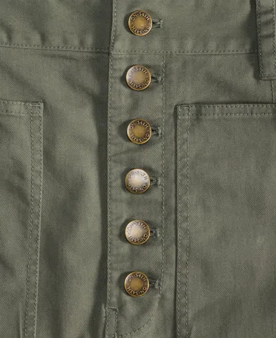 On 34th Women's Button-fly Midi Skirt, Exclusively At Macy's In Green