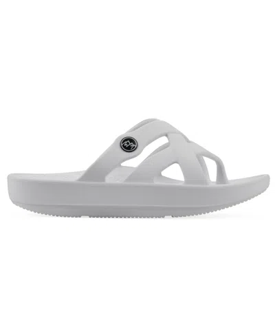 White Mountain Rip Sandal In White