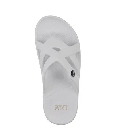 White Mountain Rip Sandal In White