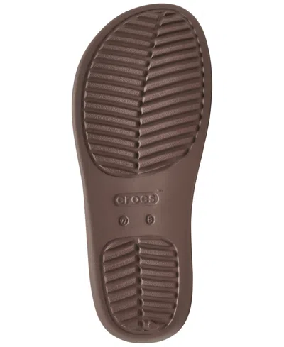 Crocs Women's Getaway Platform Toe Loop Casual Sandals From Finish Line