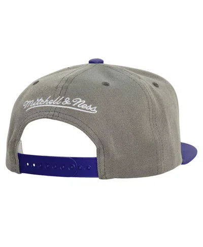 Mitchell & Ness Men's Gray Tampa Bay Rays Cooperstown Collection Basic Flip Snapback Hat