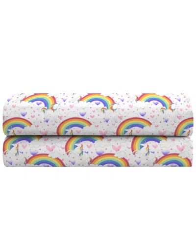Dream Factory Unicorn Rainbow 4-pc. Sheet Set, Full