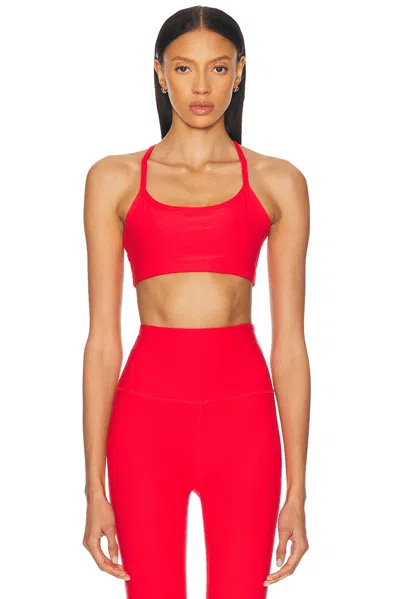 Beyond Yoga Power Beyond Intensity Racerback Cropped Tank Top In Retro Red