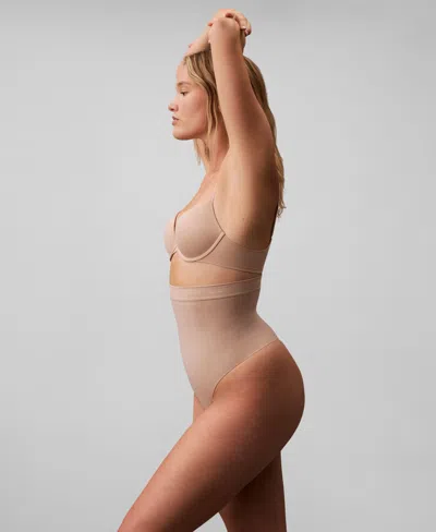 Calvin Klein Women's Secure Sculpt Thong Shaping Underwear Qf8116 In Multi