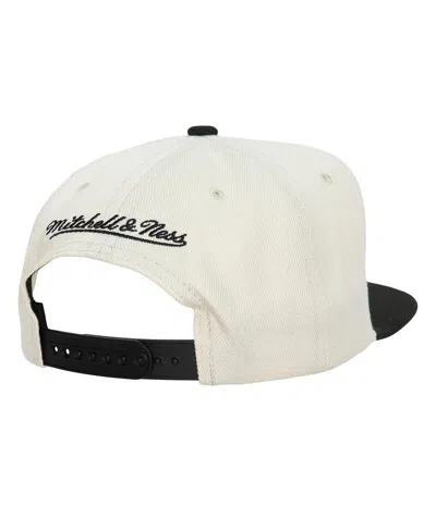 Mitchell & Ness Men's Cream San Francisco Giants Cooperstown Collection Basic Flip Snapback Hat