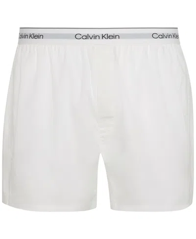 Calvin Klein Pack Of Three Cotton Stretch Boxers