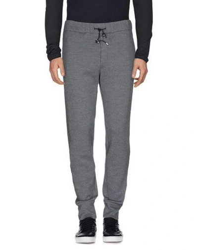 Shop Emporio Armani Casual Pants In Grey